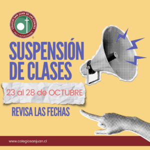 aviso suspension de clases