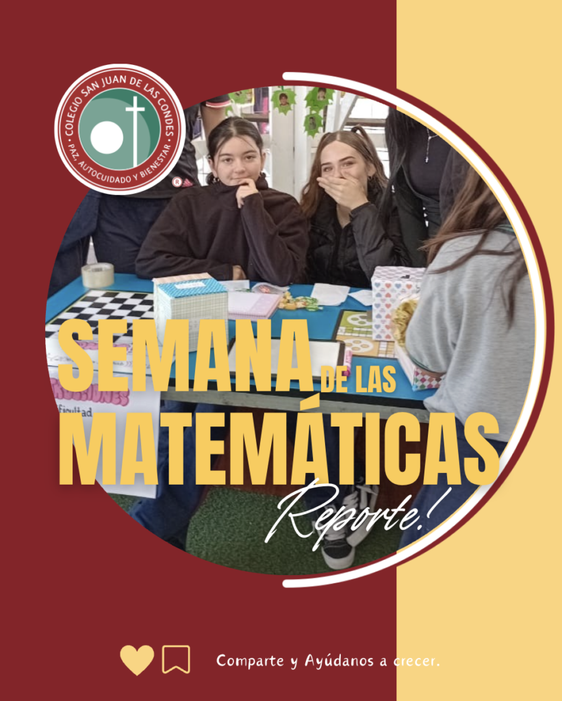 semana de las matematicas colegio san juan de las condes