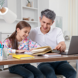 estudiar con los hijos