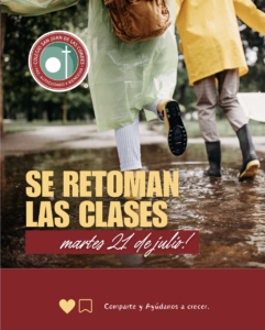 RETOMAMOS CLASES SUSPENDIDAS POR LLUVIAS