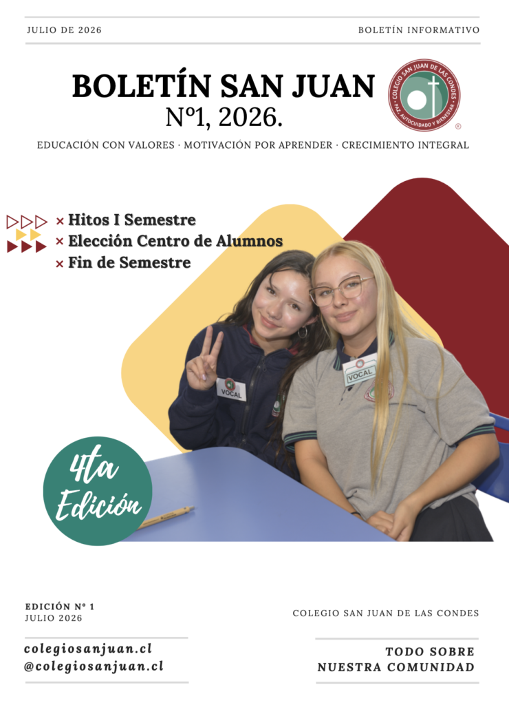 Educación con valores en Las Condes - Colegio San Juan de Las Condes