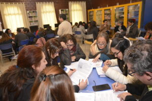 actividad de profesores