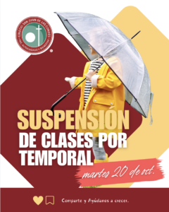 suspension de clases en las condes por temporal