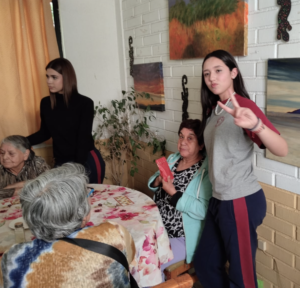actividad solidaria constructores de la paz